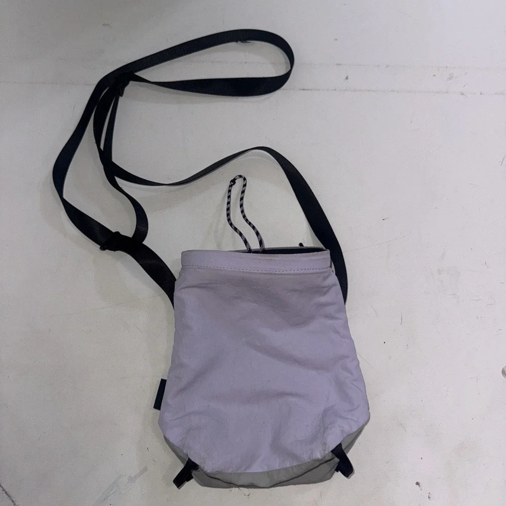 Lululemon Light Purple Crossbody Water Bottle Holder Carrier Purse Tote Bag